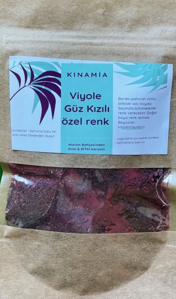 VİYOLE GÜZ KIZILI