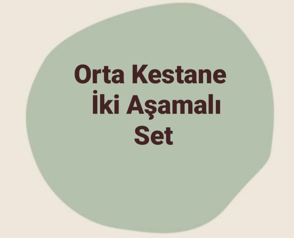 ORTA KESTANE SET